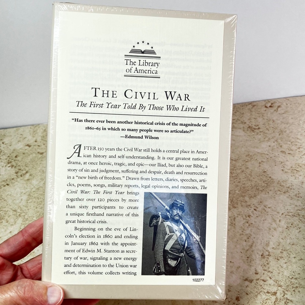 Library of America The Civil War The First Year Hardcover Slipcase New Sealed